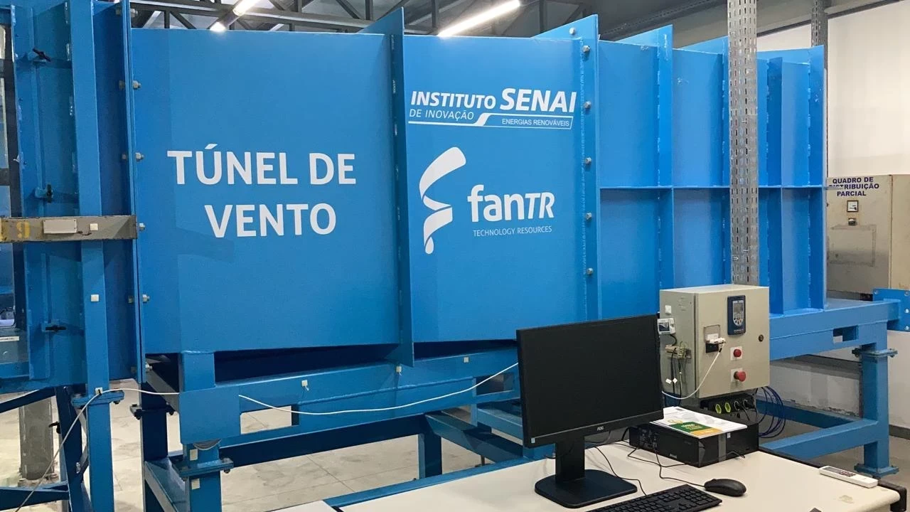 Túnel de Vento do Instituto SENAI de Inovação em Energias Renováveis (ISI-ER)