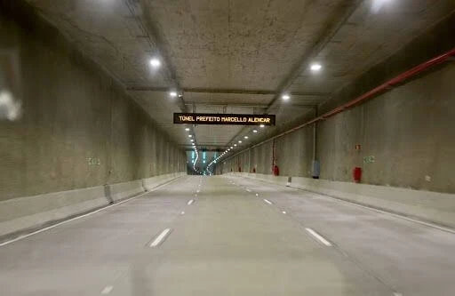 Ventilation of the Marcello Alencar Tunnel - Expressway