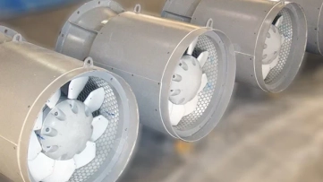 FanTR Fans for Large Electric Generators and Bulb Turbines