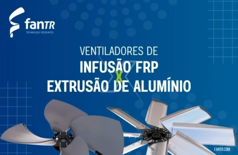 Comparação de ventiladores de Infusão FRP e ventiladores Extrudados de Alumínio para Torres de Resfriamento e Resfriadores de Ar