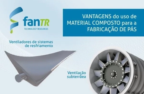 Vantagens do uso de material composto para a fabricação de pás