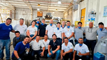 Treinamento de Manutenção para ventiladores de mineração