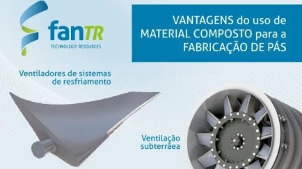 Vantagens do uso de material composto para a fabricação de pás