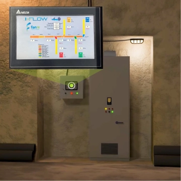 Panel de control local con HMI