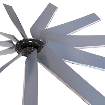 Ventilador Axial Industrial NCR – New Composite Rotor