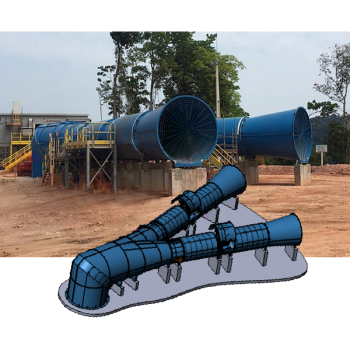 Projetos de Ventilação Principal para Mina Subterrânea