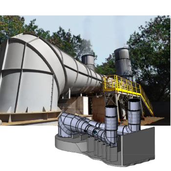 Projetos de Ventilação Principal para Mina Subterrânea
