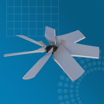 Ventilador Axial Industrial STEP – Low Sound Technology with Extended Performance