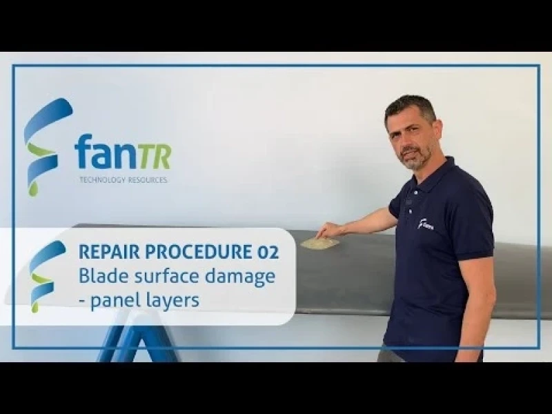 02 - Repair procedure for repair of the panel layers